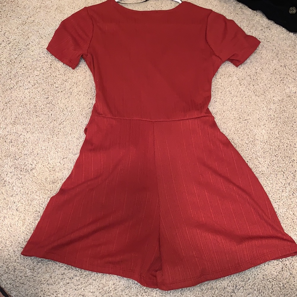 Red romper - Picture 2 of 2